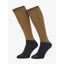 LeMieux Competition Socks 2 Pack - Ginger