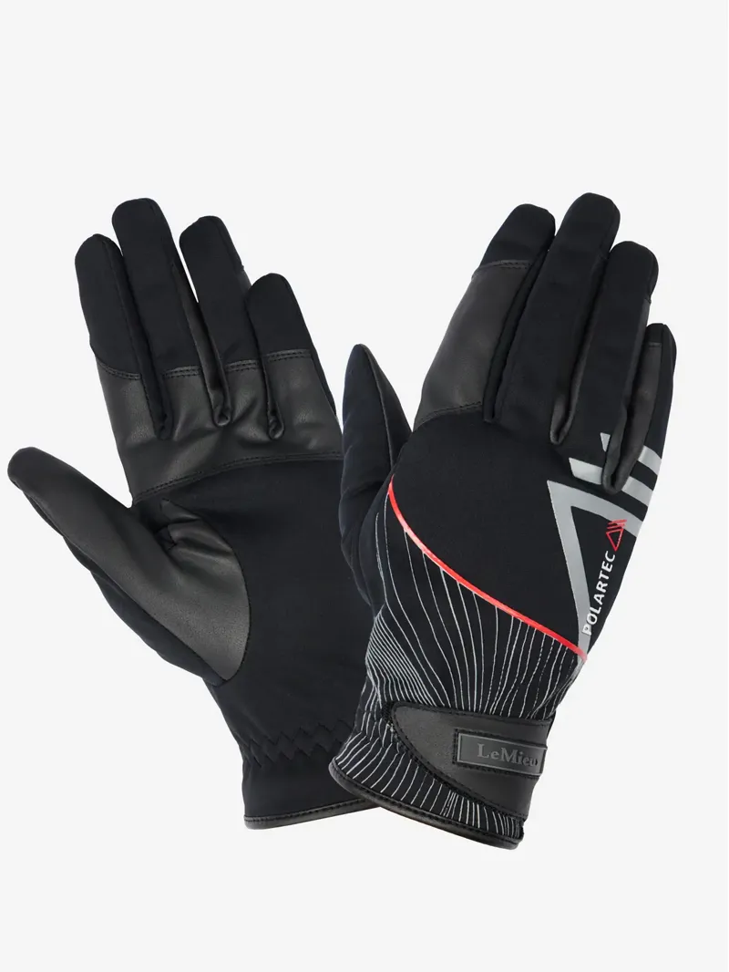 LeMieux Polartec Pro Water Resistant Gloves - Black