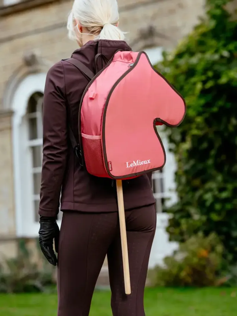 LeMieux Hobby Horse Carry Bag - Cranberry-3