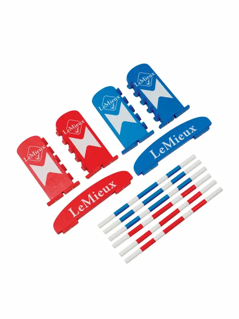 LeMieux Toy Pony Jump Set Benetton/Chilli/ White-1