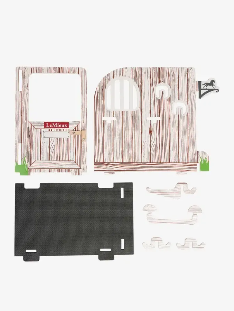 LeMieux Toy Pony Stable Set - Wooden-1