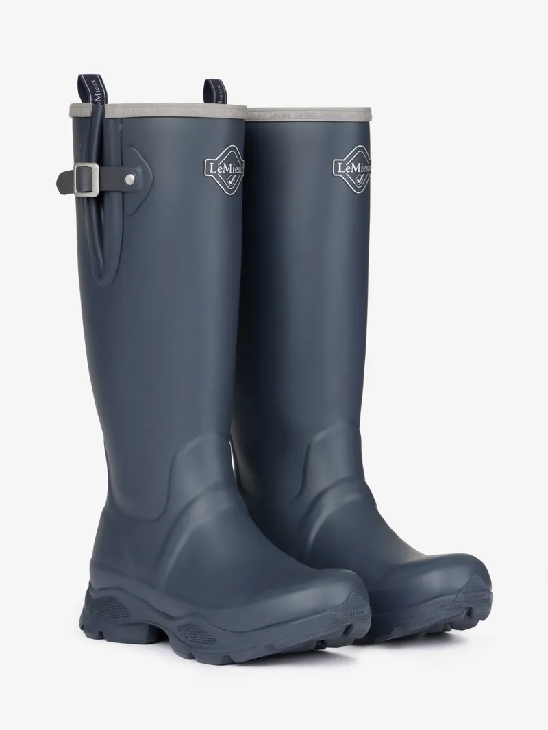 LeMieux Ultra Stride Wellington Boots - Navy-1