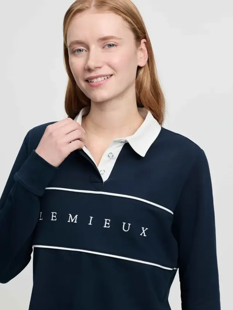 LeMieux Rochelle Rugby Shirt - Navy-2