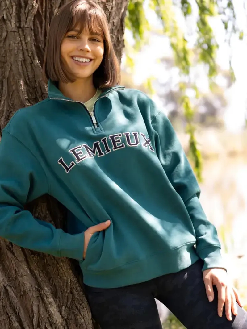 LeMieux Kelsie Quarter Neck - Jungle-3