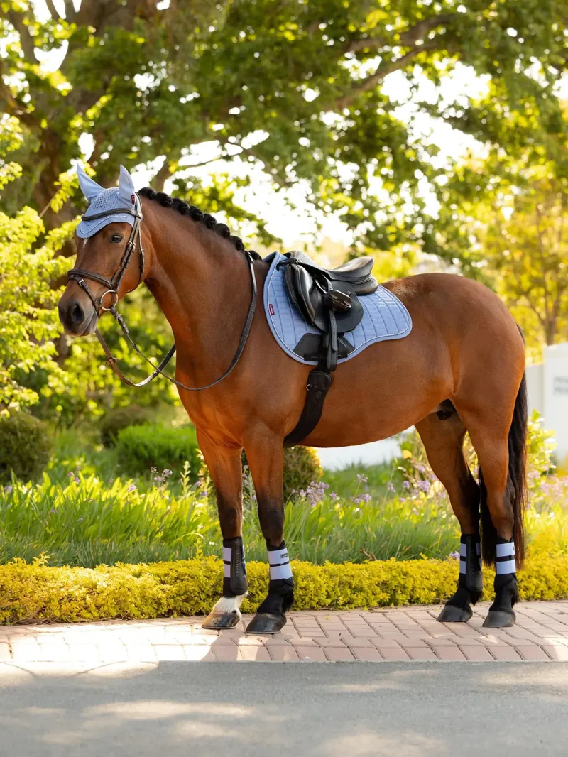 LeMieux Suede GP Square - Powder Blue-3