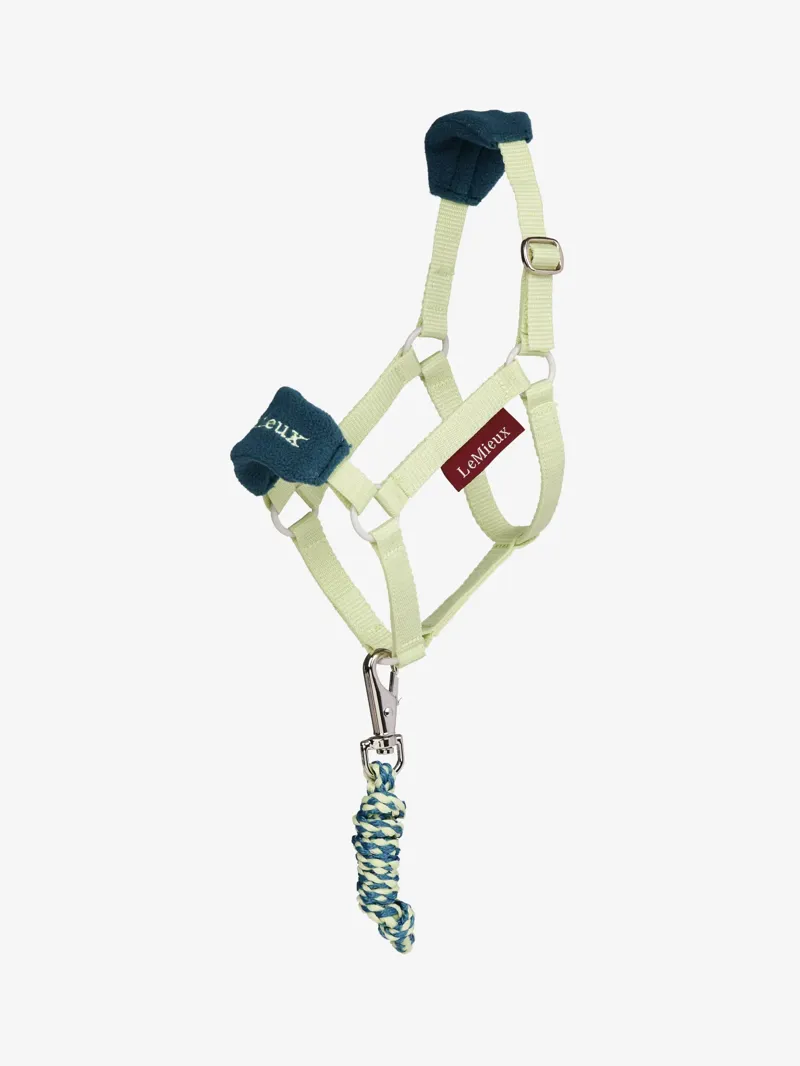 LeMieux Hobby Horse Vogue Headcollar and Leadrope - Macaron