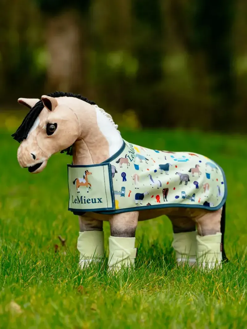 LeMieux Toy Pony Printed Rug - Macaron-1