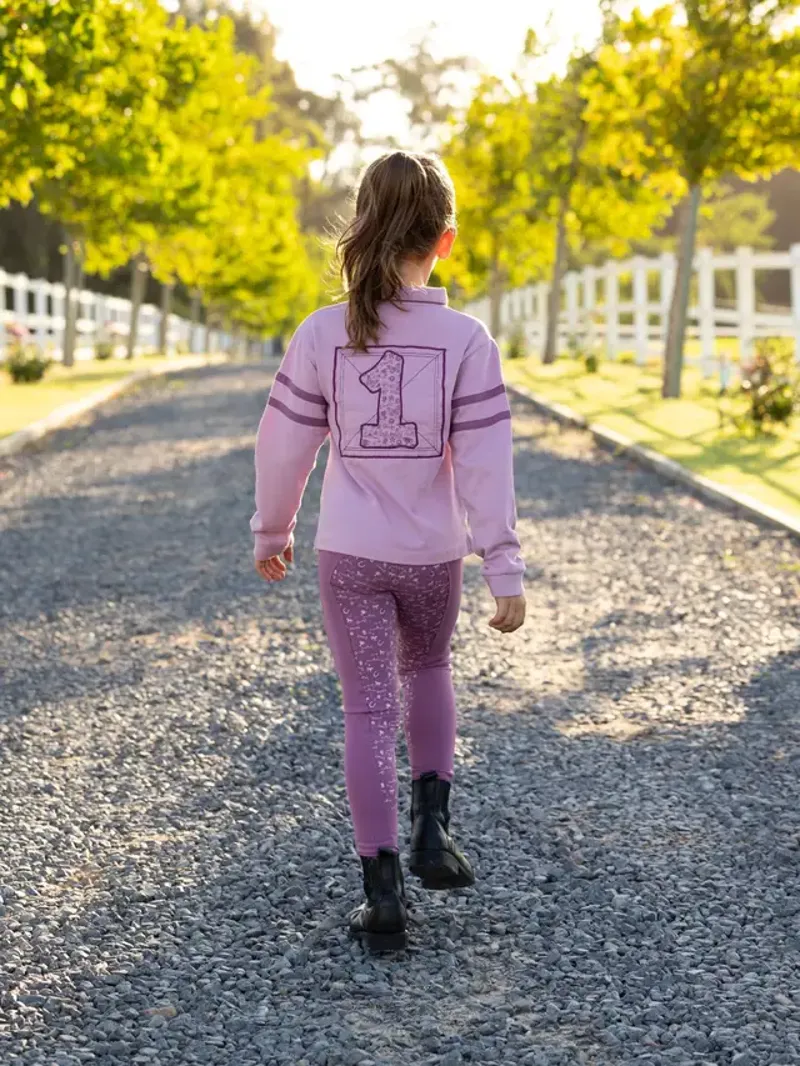 LeMieux Mini Robbie Rugby Shirt - Mallow-4