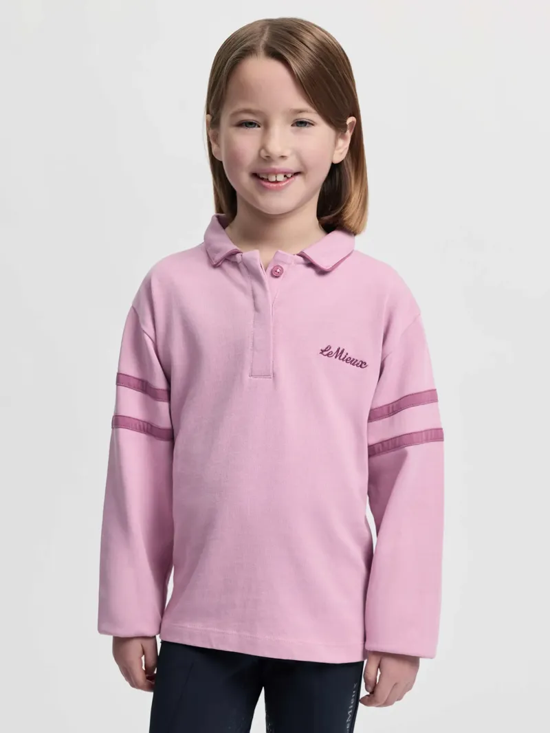 LeMieux Mini Robbie Rugby Shirt - Mallow