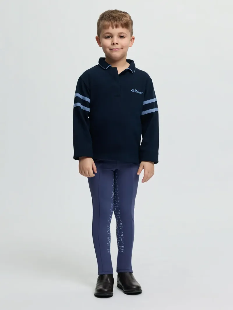 LeMieux Mini Robbie Rugby Shirt - Navy