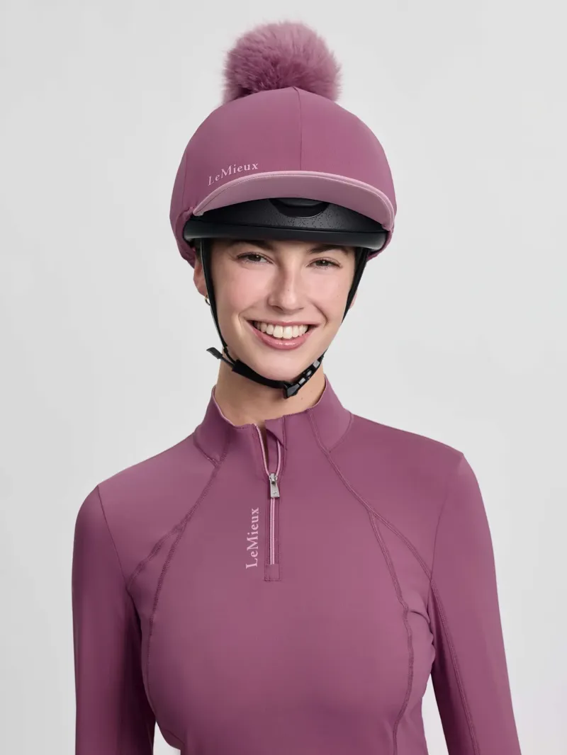 LeMieux Classique Pom Hat Silk - Mallow