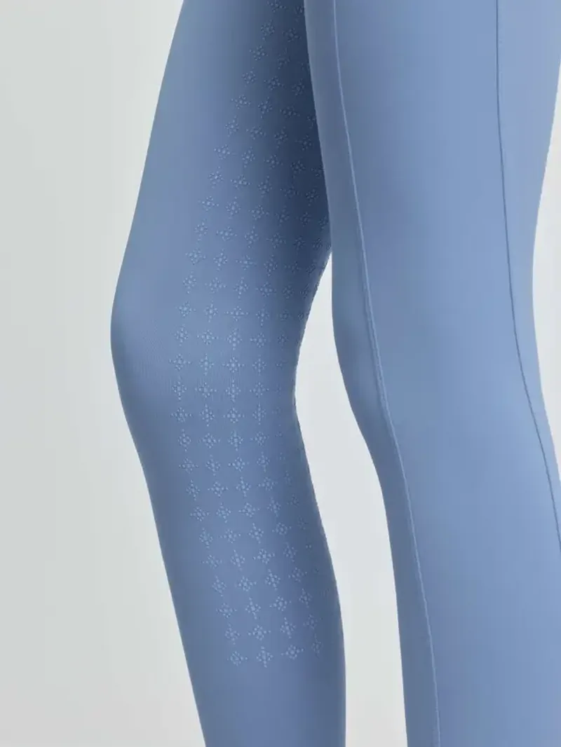 LeMieux Young Rider Orla Pull On Breech - Powder Blue-4