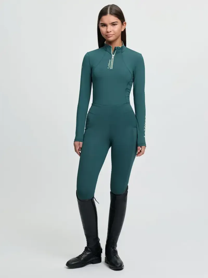 LeMieux Young Rider Classique Base Layer - Jungle-2