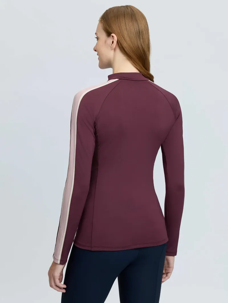 LeMieux Talia Turtle Neck Base Layer - Bramble-1