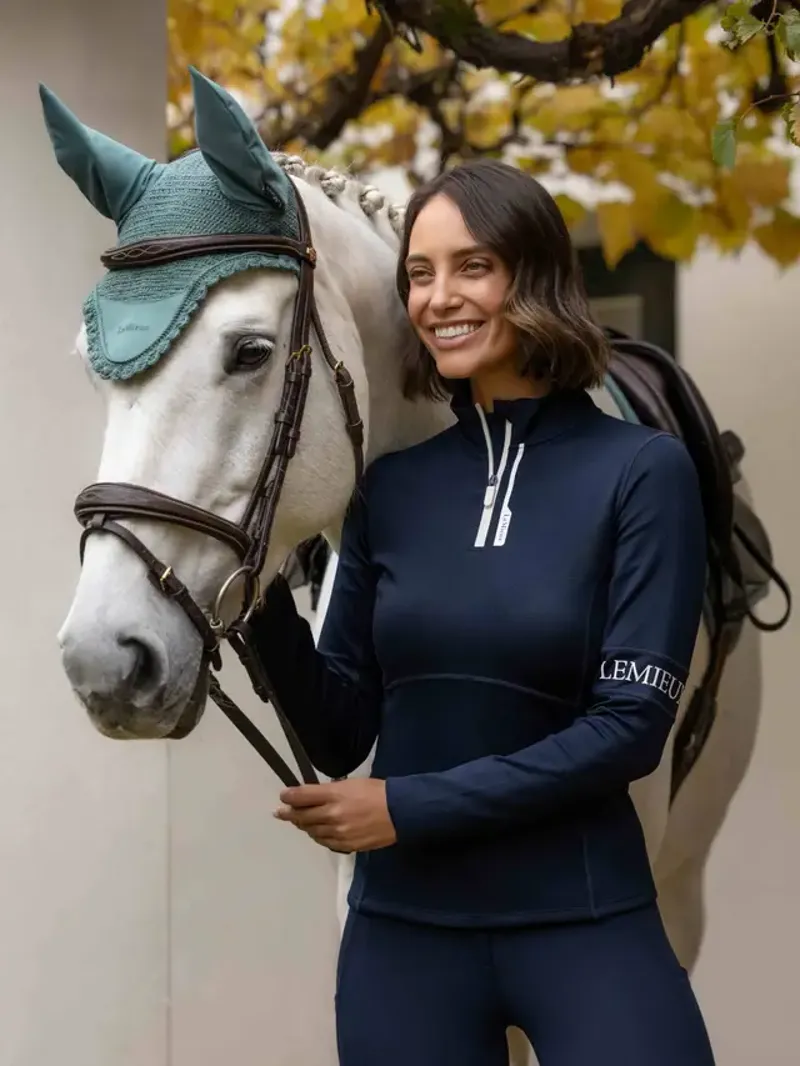 LeMieux Matilda Mid Layer - Navy-1