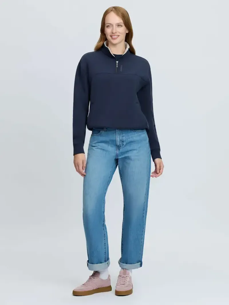 LeMieux Scarlet Quarter Zip Sweat - Navy-4