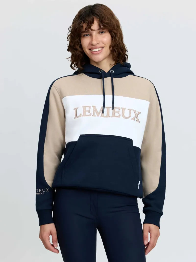 LeMieux Kadie Colour Block Hoodie - Navy