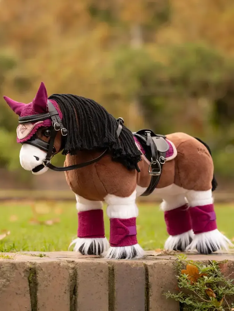 LeMieux Toy Pony Pad - Blackberry-1