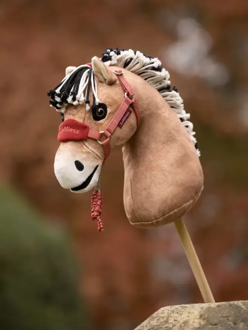 LeMieux Hobby Horse Vogue Headcollar and Leadrope - Spiced Earth-1