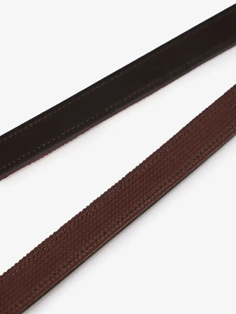 LeMieux Hobby Horse Rubber Grip Reins - Brown-1