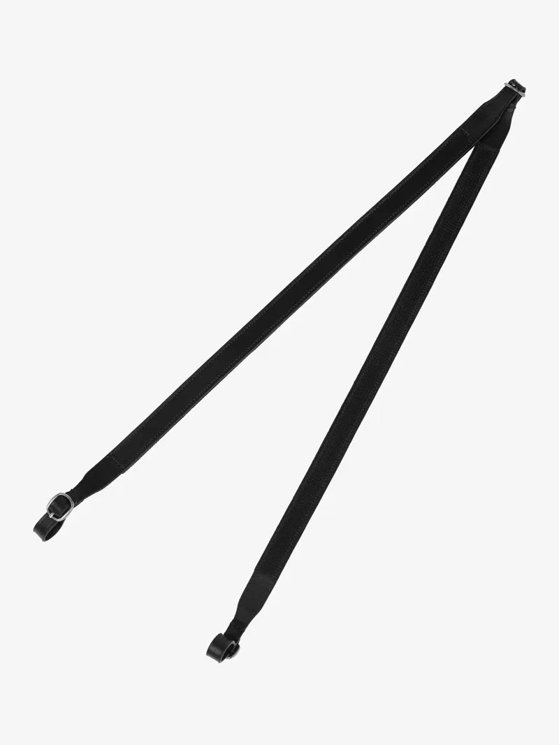 LeMieux Hobby Horse Rubber Grip Reins - Black