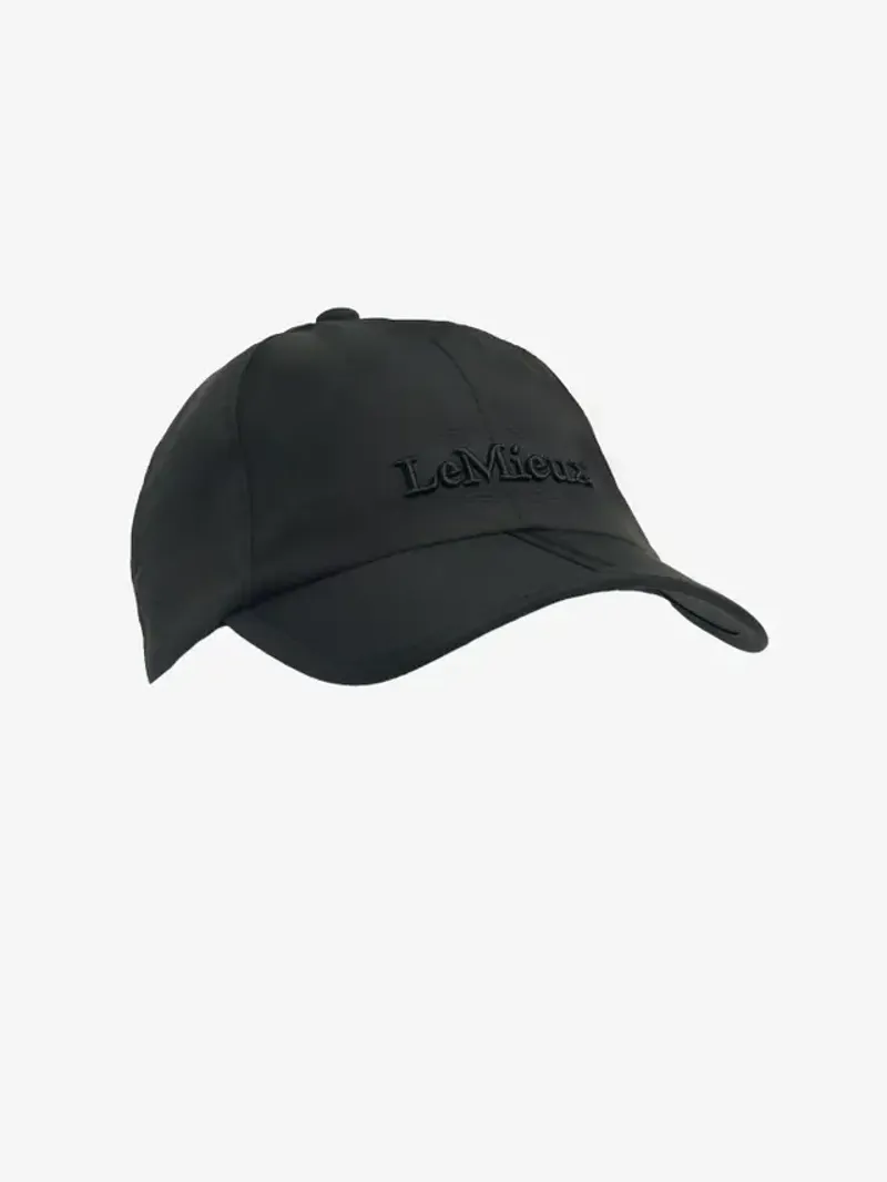 LeMieux X Sealskinz Waterproof Foldable Peak Cap - Black-1