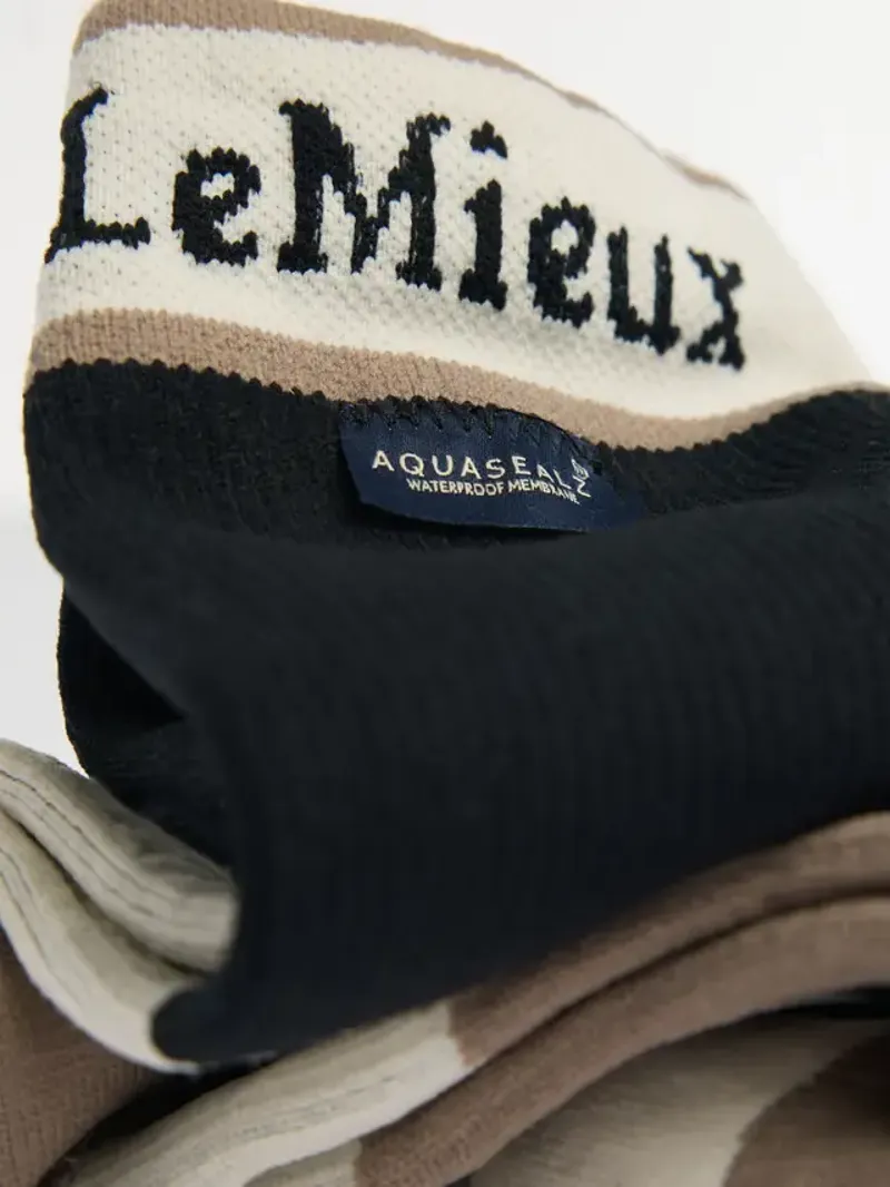 LeMieux X Sealskinz Waterproof Socks - Black-2