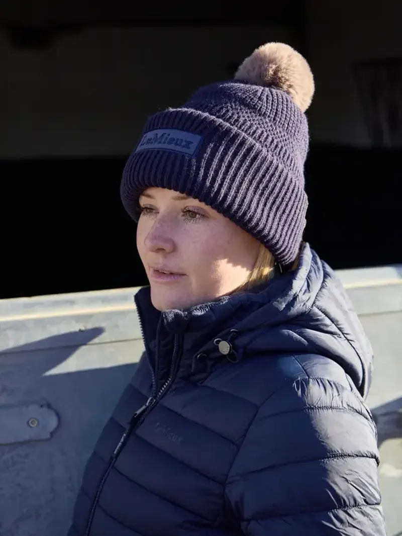 LeMieux X Sealskinz Waterproof Beanie - Navy-2