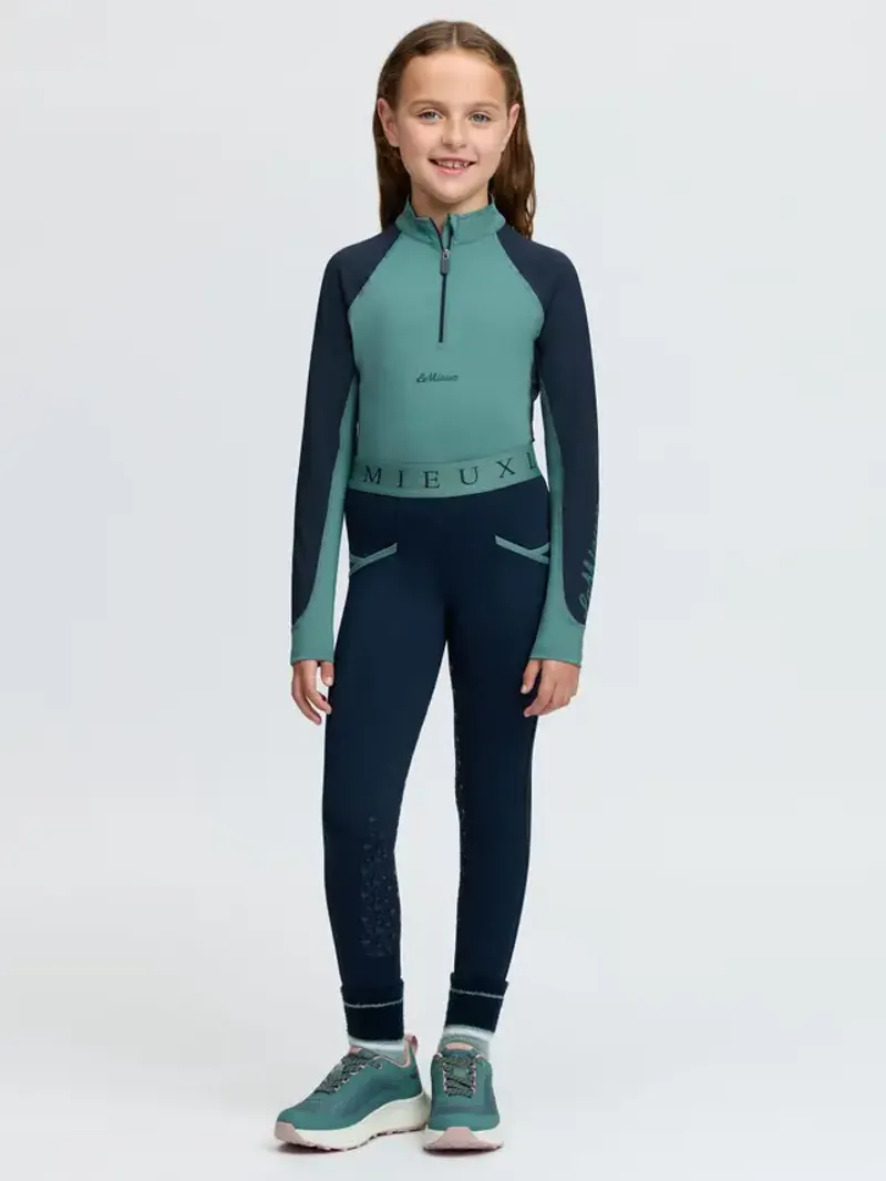 LeMieux Mini Base Layer Navy/ Aloe-2