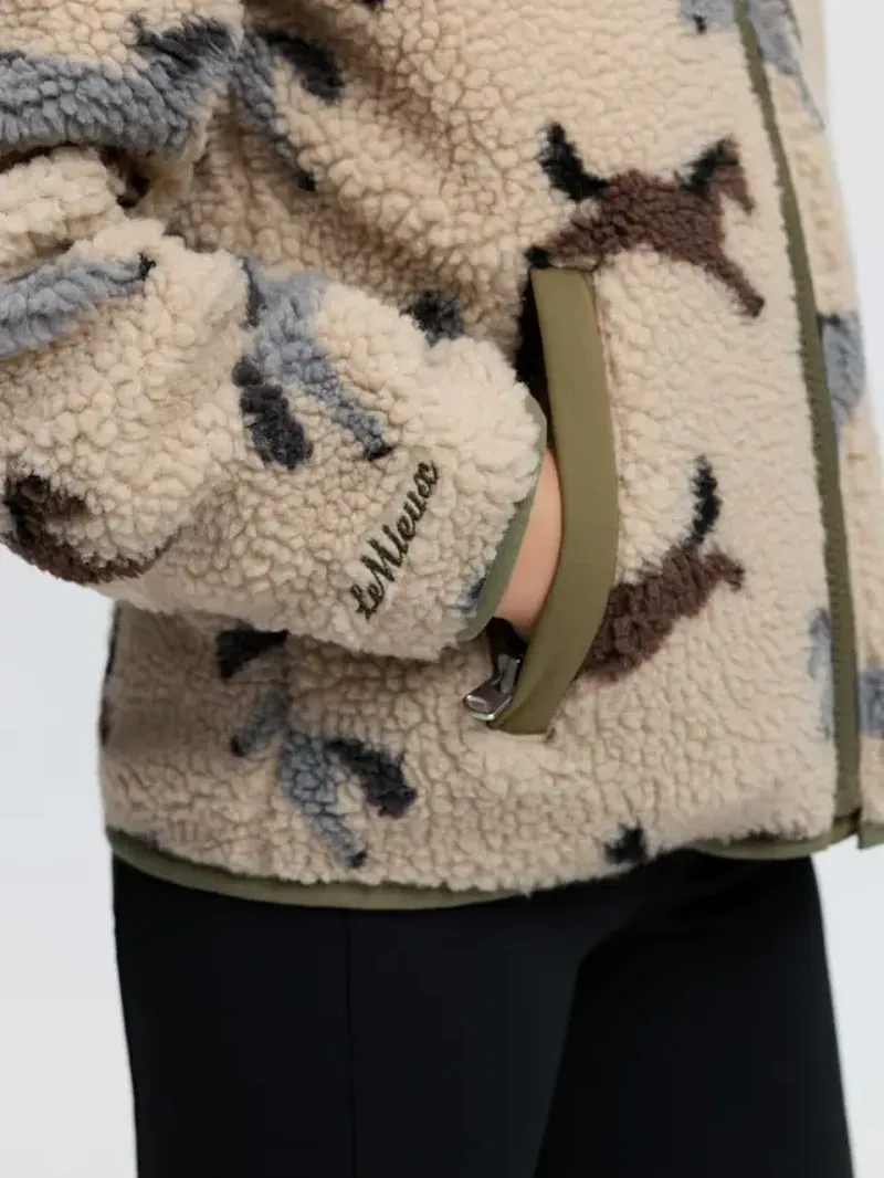LeMieux Mini Theo Pony Fleece - Willow Green-4
