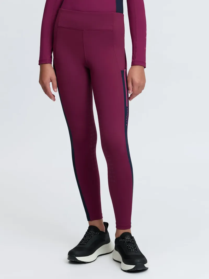 LeMieux Young Rider Orla Pull Ons - Blackberry