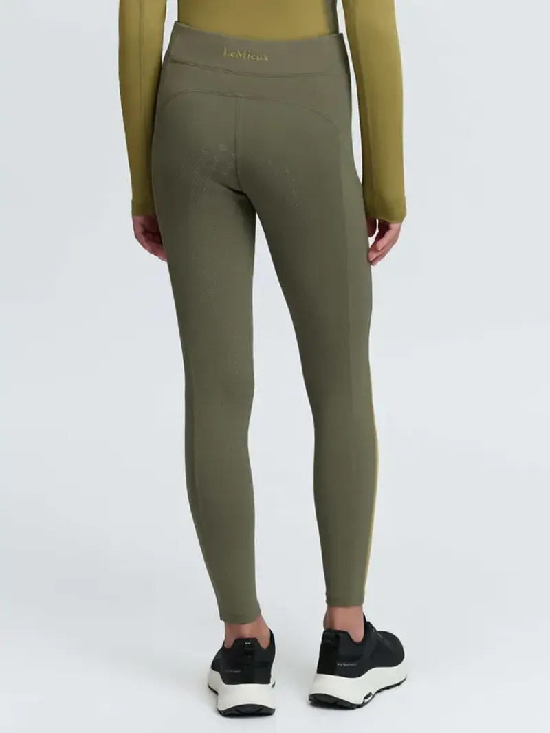 LeMieux Young Rider Orla Pull Ons - Willow Green-1