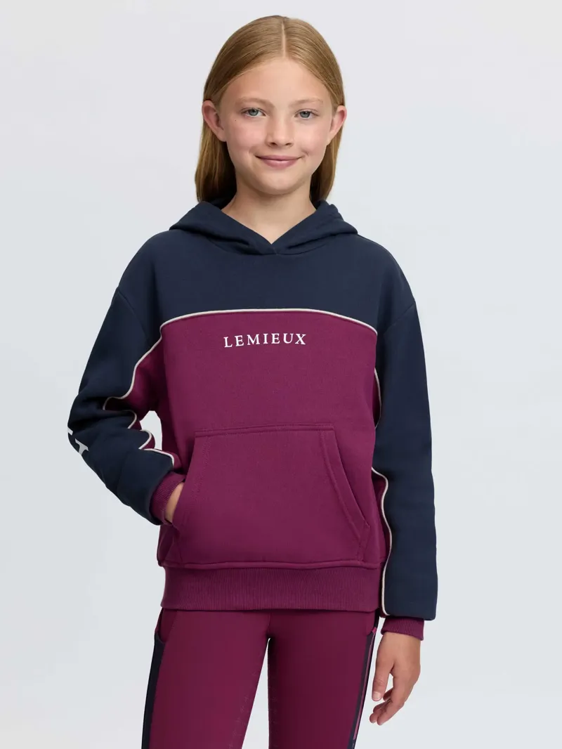 LeMieux Young Rider Sadie Hoodie - Blackberry