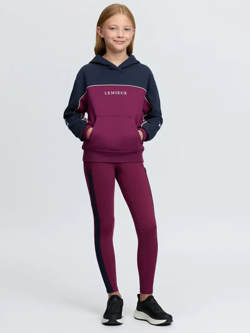 LeMieux Young Rider Sadie Hoodie - Blackberry-5