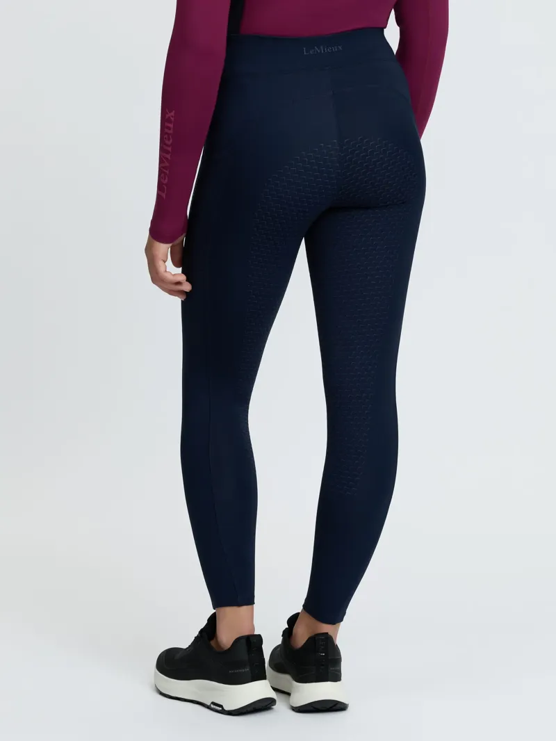 LeMieux Young Rider Nell Brushed Pull Ons - Navy-1