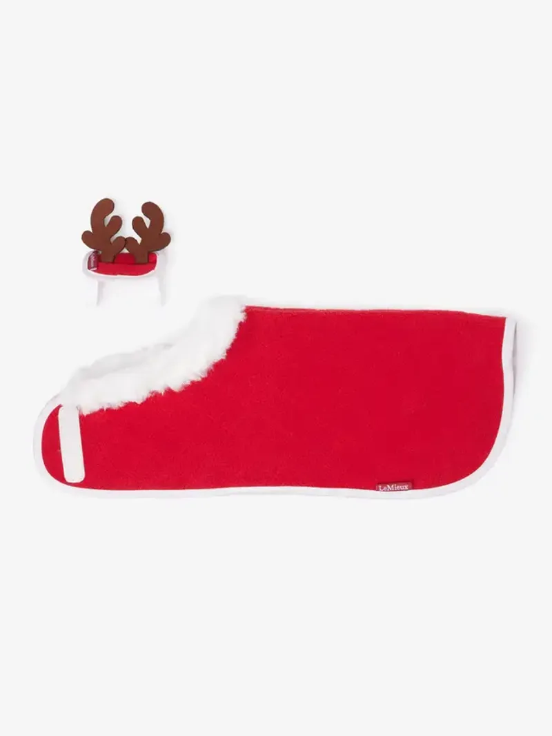 LeMieux Toy Pony Christmas Rug Set - Red