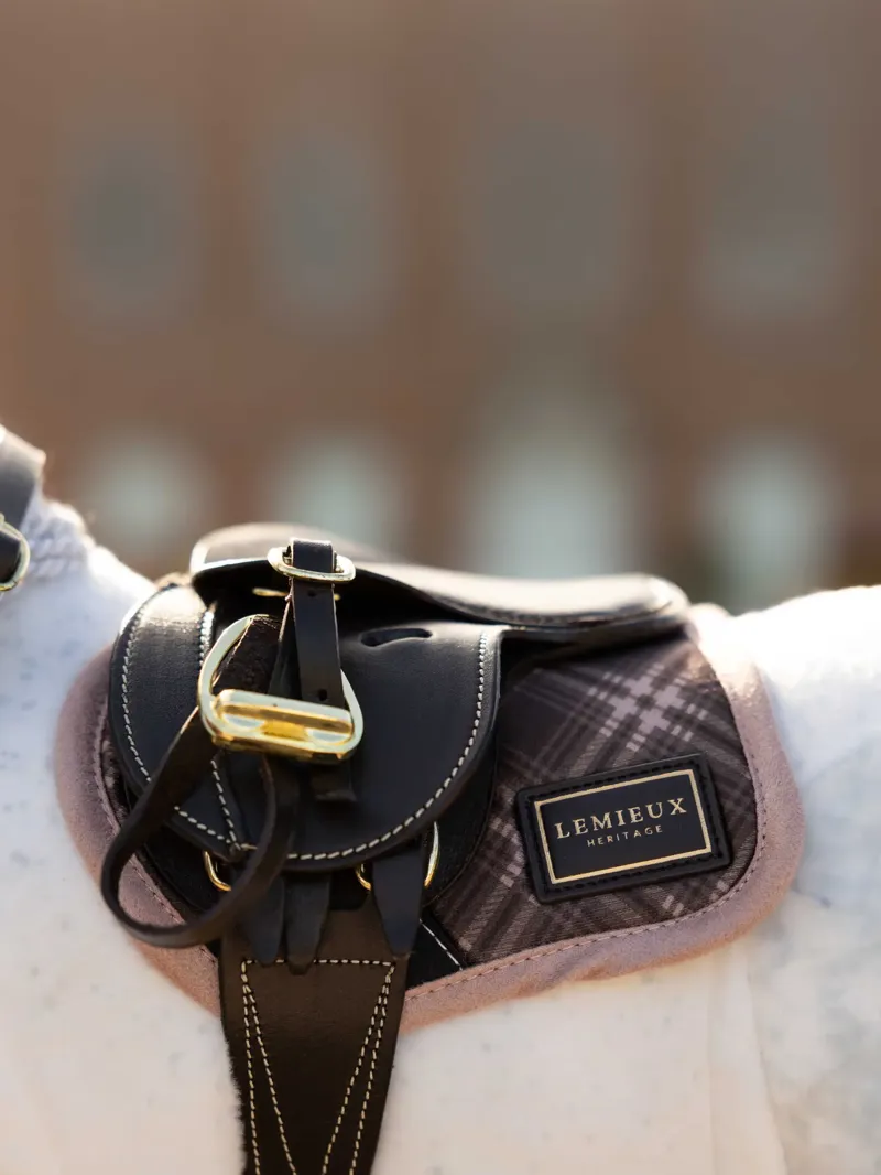 LeMieux Toy Pony Heritage Pad - Cocoa-1