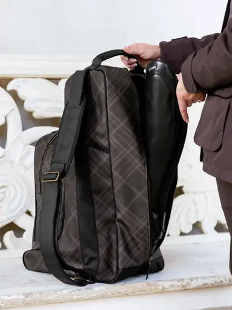LeMieux Heritage Boot and Hat Bag - Cocoa-1