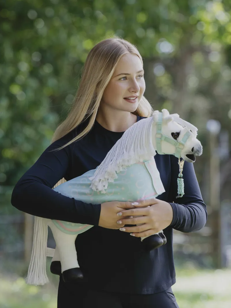 LeMieux Harlow Toy Pony Headcollar and Leadrope - Softmint-3