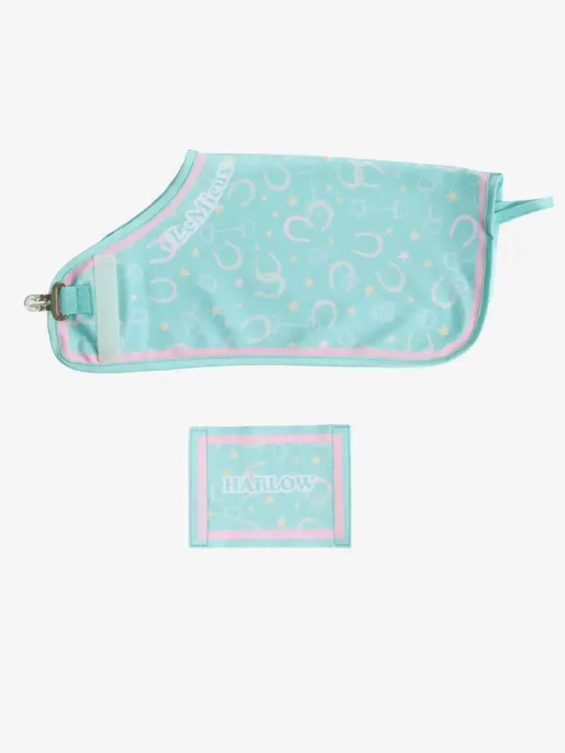 LeMieux Harlow Toy Pony Printed Rug - Softmint