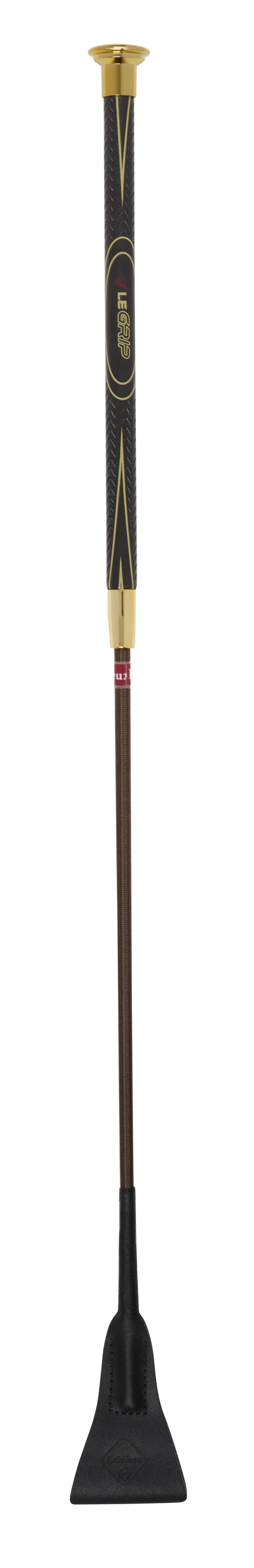LeMieux LeGrip Jumping Whip - Brown