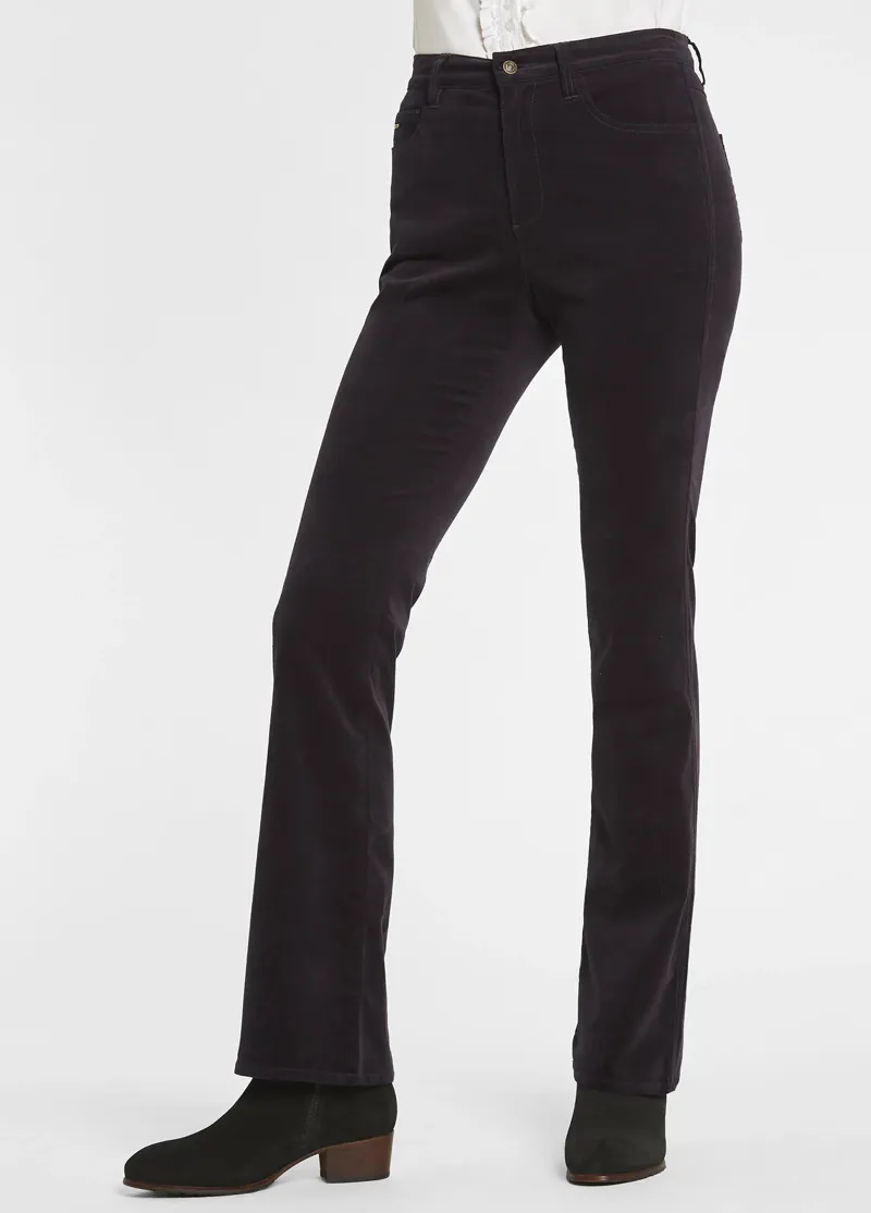 Dubarry Elderflower Ladies Stretch Pincord Jeans - Navy