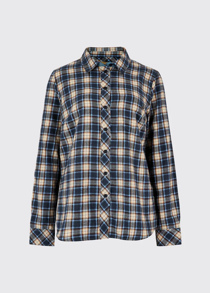 Dubarry Japonica Shirt - Peacock Blue-1