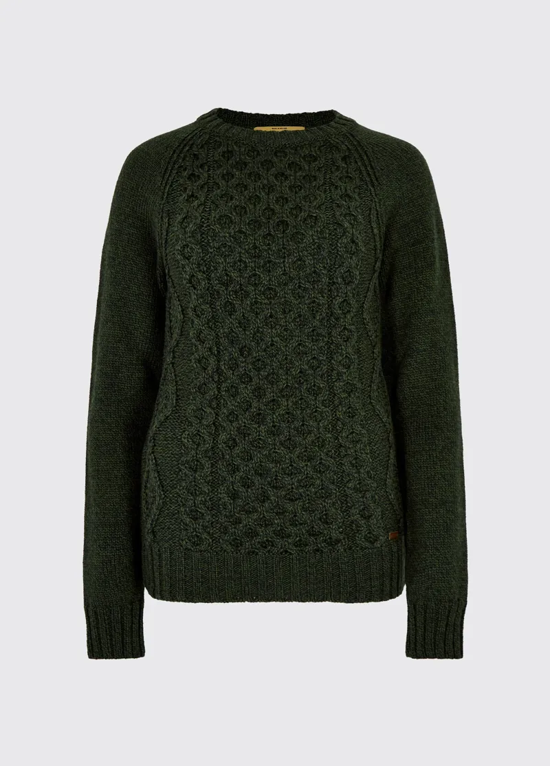 Dubarry Shanley Ladies Sweater - Olive-3