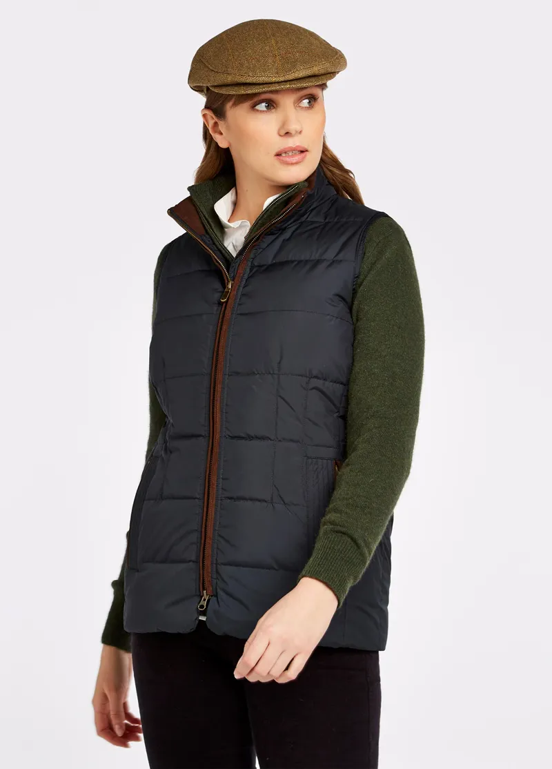 Dubarry Spiddal Down Gilet - Navy Multi-3