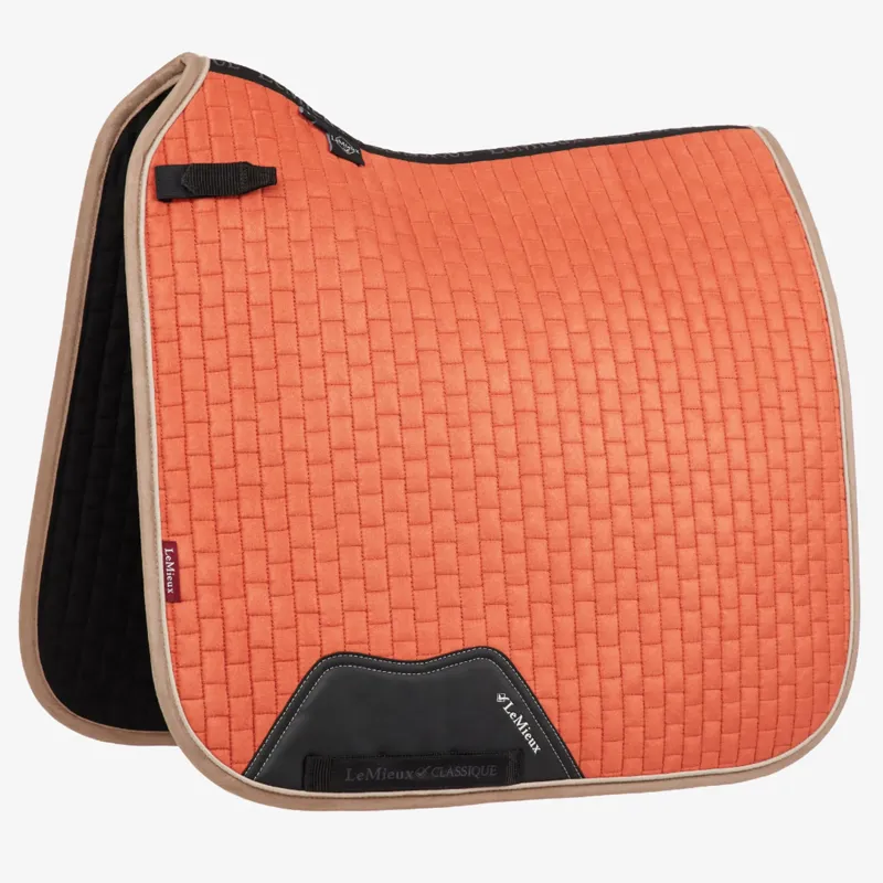 LeMieux Classique Suede Dressage Square - Apricot