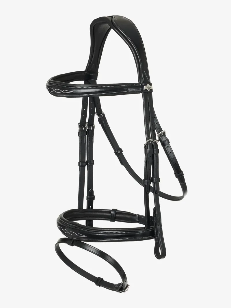 LeMieux Competition Flash Bridle - Black-1