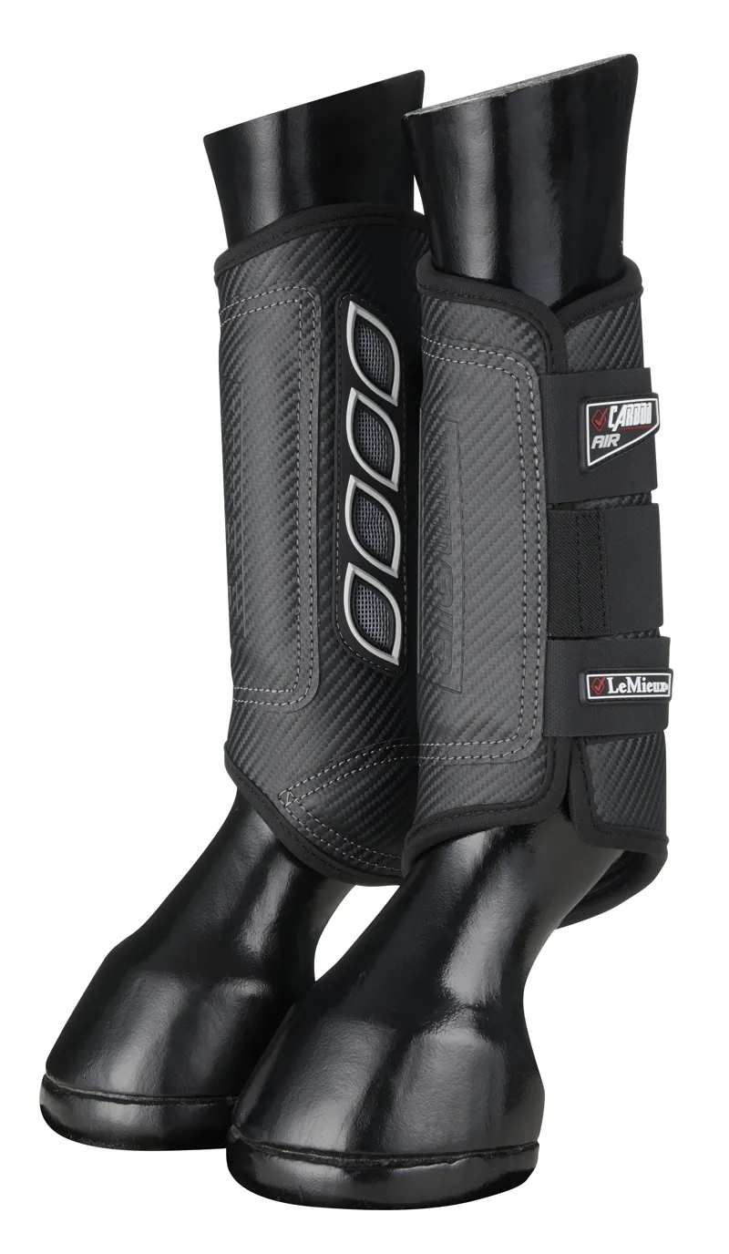 LeMieux Carbon Air XC Boots Black - Hind