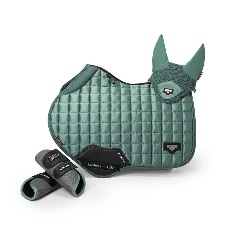 LeMieux Loire Satin Polo Bandages - Sage-6