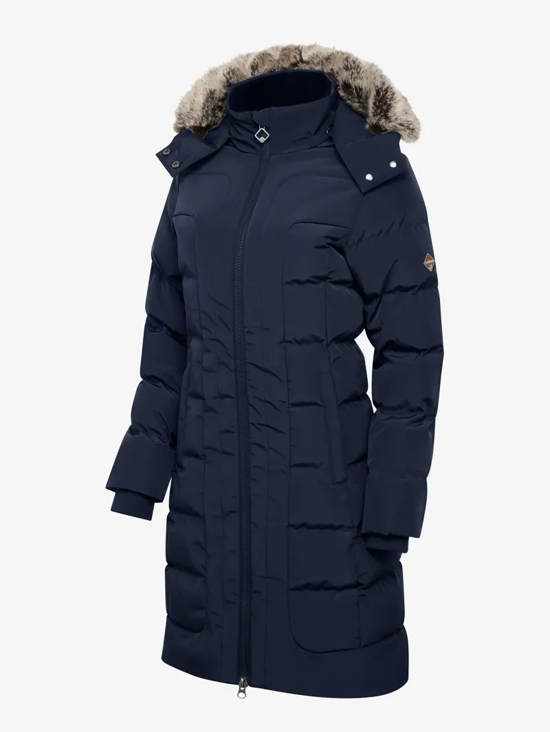 LeMieux Loire Three Quarter Coat - Navy - Size 12 only